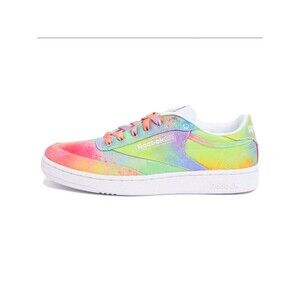 Reebok Pride Sneakers C 85 All Types of Love FX4772 Unisex M Sz 11/ W 12.5